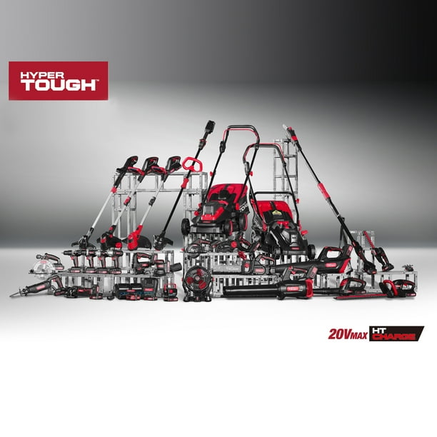 Hyper Tough 20V Max Cordless Pole Saw, HT14-401-003-07