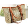 thumbnail image 3 of CoCopeaunts Straw Bag for women, Summer Beach Bag Woven Hobo Handbag Shoulder Bag Tote Bag Top Handle Bag for Work Vacation, 3 of 6