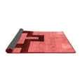 thumbnail image 2 of Ahgly Company Indoor Rectangle Abstract Red Modern Area Rugs, 7' x 9', 2 of 4