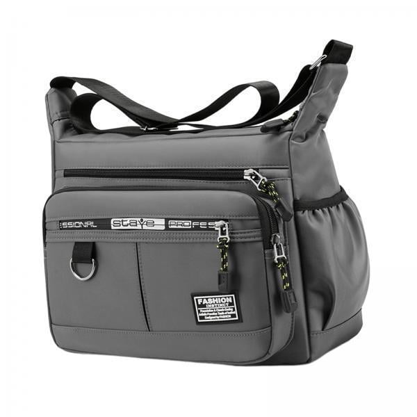 Bolso de hombro para hombre,Bolso de mano para hombre,bolso de hombro,bolso de mano,bolso de viaje,Bolsa portátil Oxford de bolsillo multicapa,Bolsos de compras grandes y ligeros de