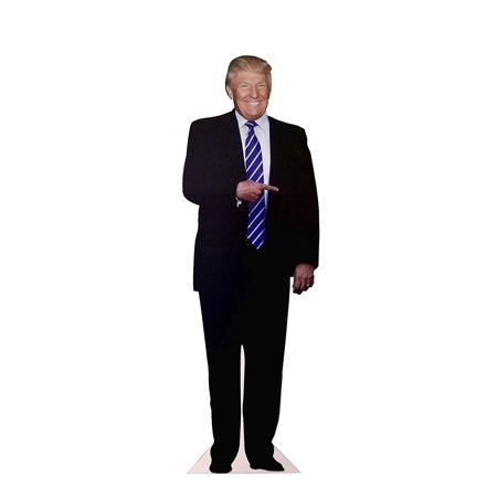 Aahs Engraving President Donald Trump Buddy Life Size Carboard Stand Up, 6 feet