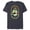 Navy Heather, variant on Disney The Nightmare Before Christmas Sally Halloween Beach - Short Sleeve Blended T-Shirt for Adults - Customized-Black
