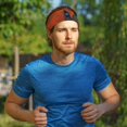 thumbnail image 5 of Orange Net Fishing Boat Headbands for Women Men, Workout Elastic Sweat Band for Yoga Running Cycling Gym Exercise Non Slip Head Bands for Women's Hair, 5 of 5