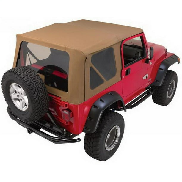 RAMPAGE PRODUCTS 68717 Complete Soft Top with Frame & Hardware for 1997