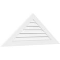 thumbnail image 4 of Ekena Millwork GVPTR66X2801SF Support de Surface Triangulaire PVC Évent Gable, Blanc Imprimé d'Usine, 4 of 4