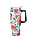 thumbnail image 2 of Pioneer Flower 40 OZ Tumbler Cup with Lid and Straw for Water Iced Tea Coffee Smoothie and More, 2 of 5