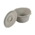 thumbnail image 3 of Milaget Seau de Commode Stable Demi-Seau pour Chaise de Commode pour Toilette Salle de Bain Adultes, 3 of 9