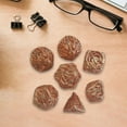 thumbnail image 3 of lionlar 7x dés Polyédriques Sculptés pour Fête Trpg ames pour Table, 3 of 7