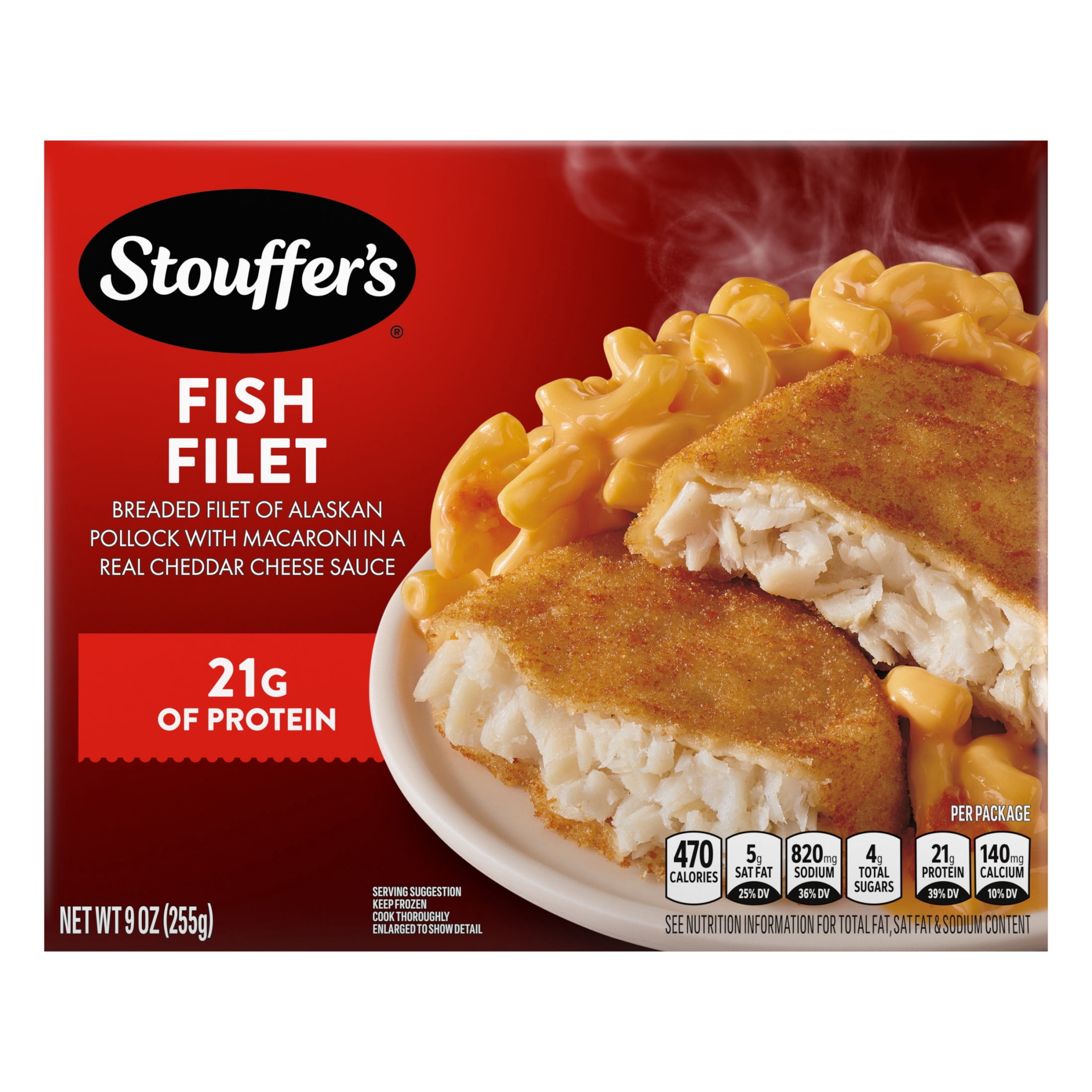 Stouffer's Fish Filet Frozen Meal, 9 oz (Frozen)