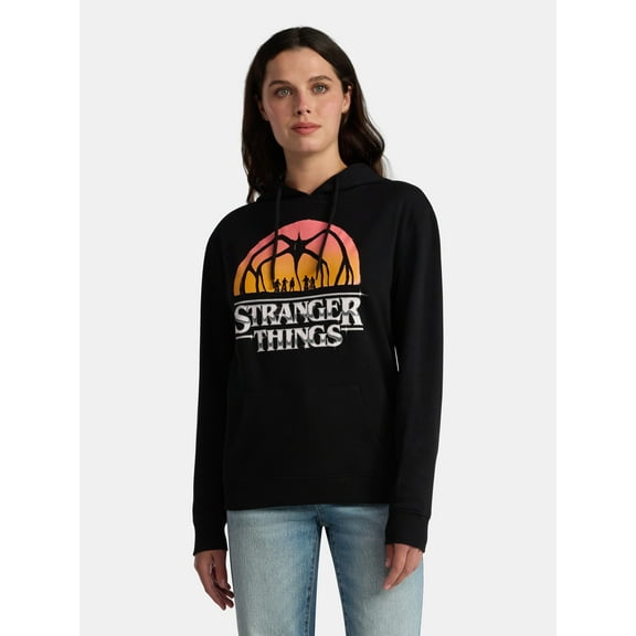 Netflix Stranger Things Graphic Hoodie, Women's and Women's Plus