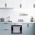 thumbnail image 4 of 20 Pack Kitchen Door Handles 160mm Hole Centre Flat Black Cabinet Handles, 4 of 5