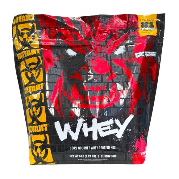 Proteína Mutant Whey 5 Lbs Sabor Fresa Mutant. MUTANT MUTWHEYFRESA