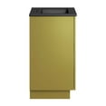 thumbnail image 4 of Modway Quantum 24" Bathroom Vanity in Black Gold, 4 of 10