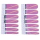 thumbnail image 4 of Pegatinas elegantes para decoración de uñas, 14 Uds., patrón de purpurina, cubierta completa, autoadhesivas, tiras de esmalte de uñas DIY, 4 of 10