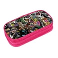 thumbnail image 4 of Gorillaz Pencil Case Durable Pen Carrying Case Lightweight Pencil Bag Pouch Box Organizer Pencase Pink, 4 of 8