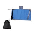 thumbnail image 4 of Cama de avión, extensor de asiento de avión para niños para descansar las piernas o acostarse, cama de viaje compacta y portátil, elementos esenciales azul, 4 of 8