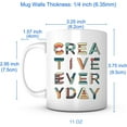 thumbnail image 5 of Creative Everyday-11 Ounce Ceramic Coffee Mug, Gift Ideas Mug for Artist Photographer Designer Engineer Writer Musician, Birthday Graduation Anniversary Valentine Day Christmas Souvenir, 5 of 6