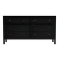 thumbnail image 5 of Butler Specialty Company Celine 6 Drawer Wood Wide Dresser - Coffee, 5 of 5