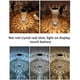 thumbnail image 4 of Fiudx Lámpara de Mesa de Cristal, Impresionante Diseño de Refracción con Efecto Diamante, Luz Led Portátil Recargable, Control Remoto Práctico, Ideal para Usar Junto a La Cama, Elegante Decoración pa, 4 of 6