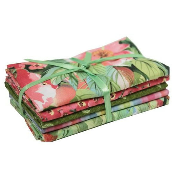 Fabric Creations Floral Fat Quarter Bundle - 5" x 18" x 21", 5" x 18" x 21"