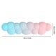 thumbnail image 3 of Cloud Keyboard Hand Rest Pad Antideslizante Alivio del dolor para la oficina en el hogar (azul rosa), 3 of 6
