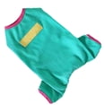 thumbnail image 1 of Pyjama pour Chien, Combinaison Confortable pour Petits Animaux Vert, 1 of 7