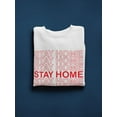 thumbnail image 3 of Stay Home And Nice Day Sweatshirt Men -GoatDeals Designs, Male 5X-Large, 3 of 4