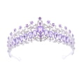 thumbnail image 1 of Huanglei Fashionable Bridal With Crystals Ideal For Weddings Birthdays And Formal Occasions, 1 of 5