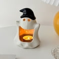 thumbnail image 5 of Deals！2024 New Ghost Candle Holder Halloween Decor,Cute Ghost Shape Candlestick,Ceramic Candle Holder Pumpkin Lantern for Home Table Halloween Centerpiece Party Decorations Gifts, 5 of 9