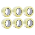 thumbnail image 5 of WHAMVOX  6 Rolls High Viscosity Tape Packaging Heavy Duty Transparent Sealing White, 5 of 8
