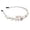 Clear, variant on Fgnfyis Hair Headbands for Women Delicate Rhinestone Handmade Fascinator Headband Versatile Fascinator for Women Pink One Size