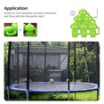 thumbnail image 6 of KONTONTY Professional Trampoline Rod Covers Durable PP Green for Safety 1Set, 6 of 8