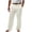 Z100 Gray, variant on Mifsaly Mens Cotton Linen Pants Lightweight Straight Leg Summer Beach Pant Pleated Front Vacation Travel Business Casual Trousers with Pockets S
