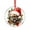Pattern-3, variant on French Bulldog In A Santa Hat Glass Ornament Christmas Dog Christmas Decorative Hanging Ornaments Holiday Decor And Xmas Gifts Ideas