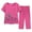 Hot Pink, variant on JINMGG Two Piece Outfits Women, 2024 Fashion Fall Clearance Women Summer Pullover Printing Casual Two Piece Suit Hot Pink XXXXL