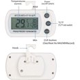 thumbnail image 2 of Regleta de alimentación de 2500W con puertos USB, tomas de extensión, protección contra sobrecarga, enchufe estadounidense de 110-1594V, 2 of 4