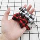 thumbnail image 5 of 2X Dog Collars with Bell and Bow Tie Cute Plaid Collars with Soft Bowknot and Adjustable Buckle for Dogs Cats Pets Red Gray Size S, 5 of 5