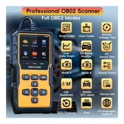 Professional OBD2 Scanner Diagnostic Tool, Enhanced Check En OBD2 Scanner Car Diagnostic Tools ,Sturdy and Compact