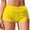 Yellow, variant on Women Bikini Bottoms Full Coverage Tummy Control Basic Swim Briefs Solid Color High Waisted Stretchy Beach Pool Bathing Suit Bottoms Purple M