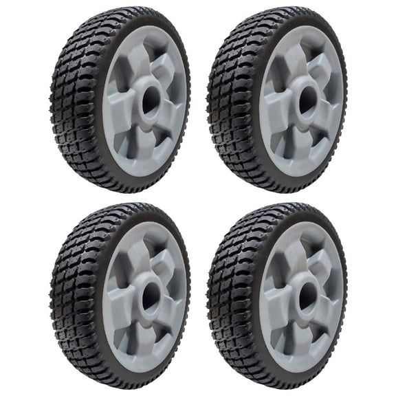 (4) Front Wheels Fits Toro 30" 8X2.5 With Bearing For 125-2510