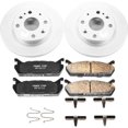 thumbnail image 2 of PowerStop Rear Geomet Coated Brake Rotor and Pad Kit Fits: MAZDA Select Models CRK719, 2 of 5
