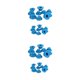 thumbnail image 3 of Vogacara 20 rizadores de pelo de silicona: hermosos rizos sin daños, rizador de pelo sin calor, rulos, rizos suaves, ahorra tiempo, azul Azul oscuro 10 grandes 10 pequeños 2Conjunto, 3 of 6
