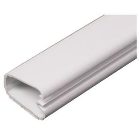 - Wiremold Company Cordmate II 5' White Channel Cord Cover