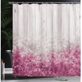 thumbnail image 3 of Ambesonne Modern Shower Curtain, Ocean Sailor Themed Pattern, 69"Wx75"L, Hot Pink, 3 of 4
