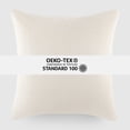thumbnail image 5 of Noble Linens Stone Washed and Distressed Cotton Decor Throw Pillows, 5 of 7