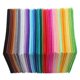 thumbnail image 2 of Cuadros Decorativos 40 Uds. De tela de poliéster no tejida, tela de fieltro para manualidades, costura, decoración para manualidades de muñecas, 2 of 8