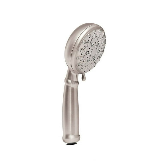 Moen Brushed Nickel 1 settings Showerhead 2.5 gpm