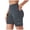 Grey, variant on Yammkia Compression Shorts for Women Biker Shorts for Women Booty Volleyball High Waisted Black Spandex Shorts for Yoga Dance Workout Navy,XL