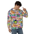 thumbnail image 4 of Rugrats Men's Hoodie With Color Drawstrings Sweatshirt Hooded Pullover Print Winter Coat Jacket X-Large, 4 of 9