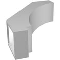 thumbnail image 6 of Ekena Millwork 5"W x 14"D x 18"H Imperial Architectural Grade PVC Knee Brace, 6 of 6